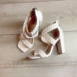 Ermonn Braided Sandal Shoe for Women